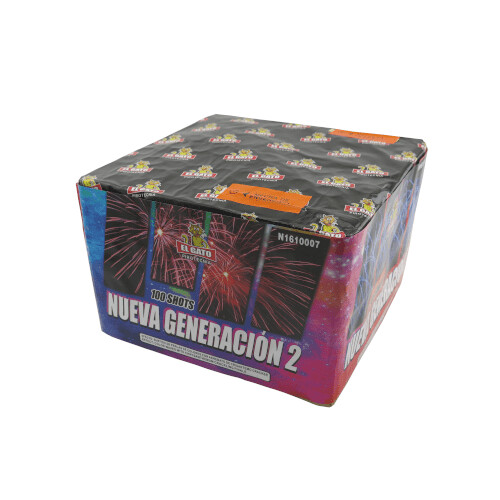 BATERÍA NUEVA GENERACIÓN 2 100 DISPAROS