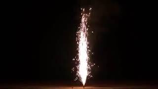 FUEGO FRÍO. Surtidor plateado 1 segundo, 2 metros. (5 unidades)