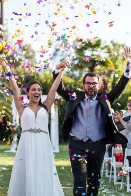 CONFETI Y SERPENTINAS