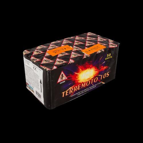 BATERíA TERREMOTO 50 DISPAROS 10 segundos