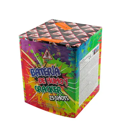BATERIA HUMO 25 DISPAROS – HUMO Y CRACKER