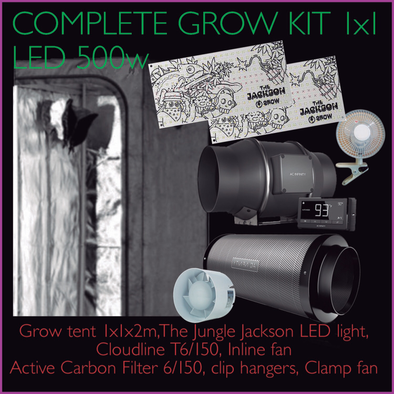 Pack LED 500w FREE SHIPPING