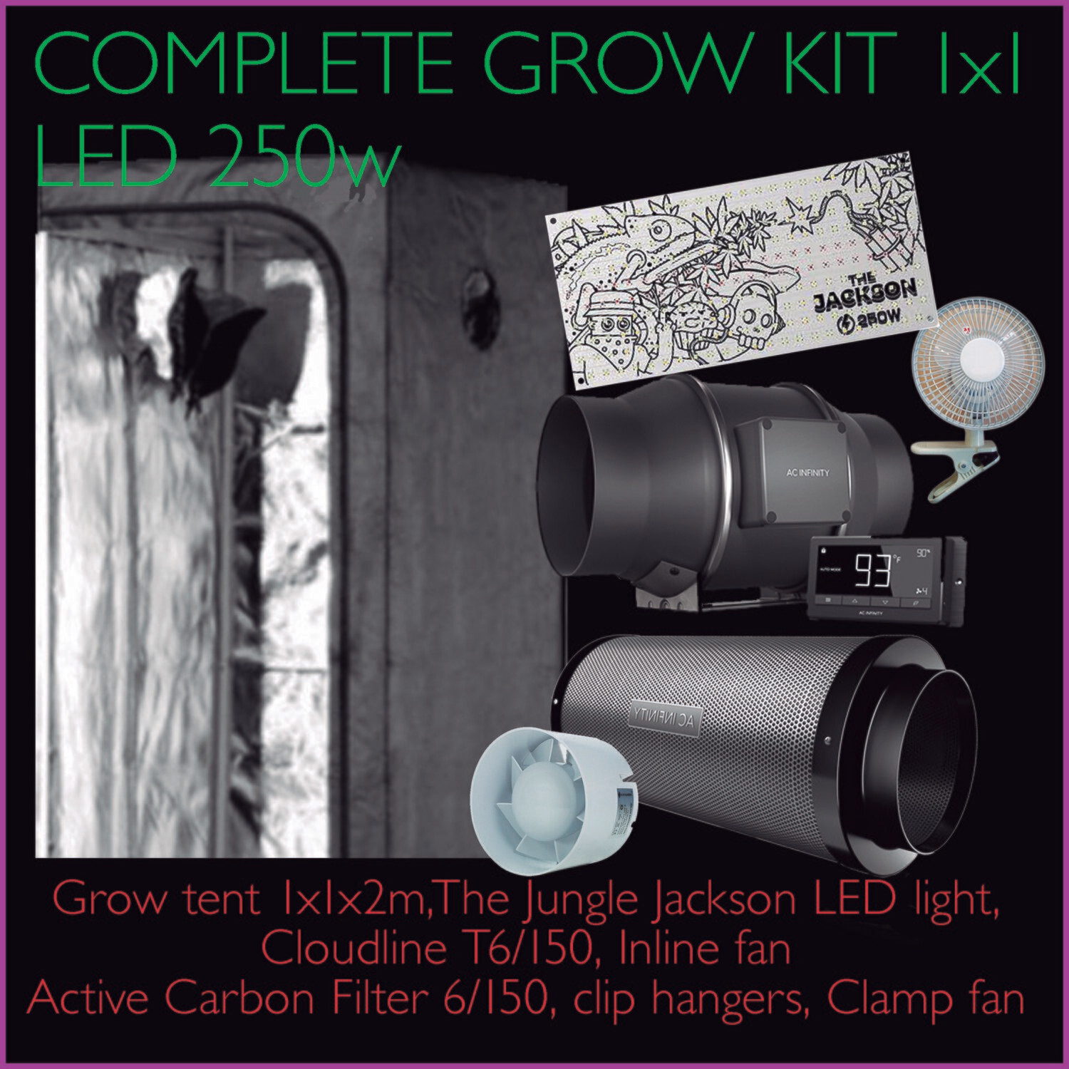 Pack LED 250w FREE SHIPPING