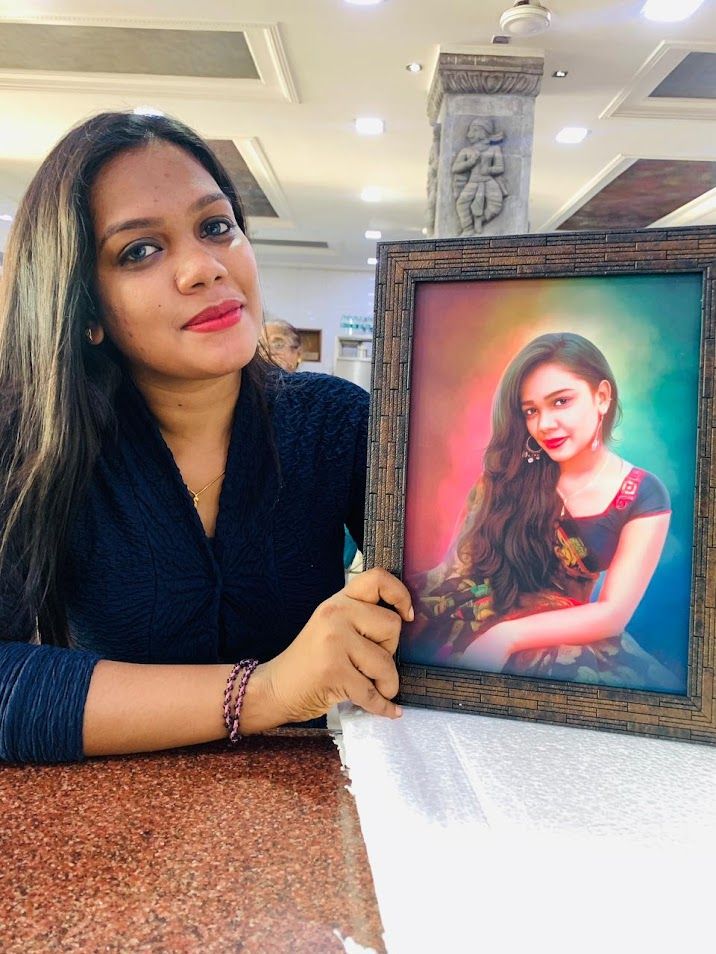 🎨 Handmade Digital Oil Painting For Her (No AI Work)