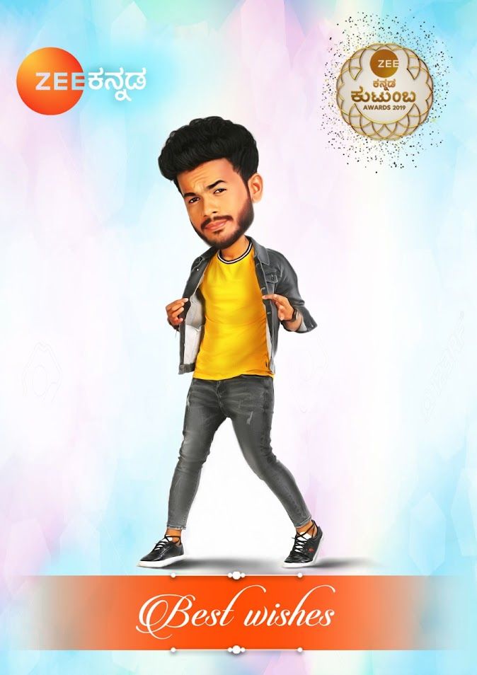 Handmade Digital Caricature  6 x 8 Inch (No Ai)