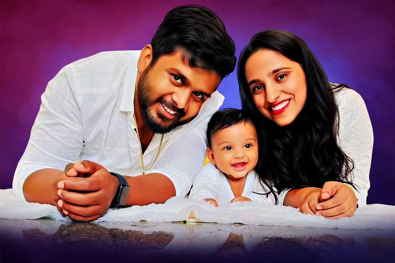 Handmade Digital Oil Painting (8 x 12 Inch) No Ai Work