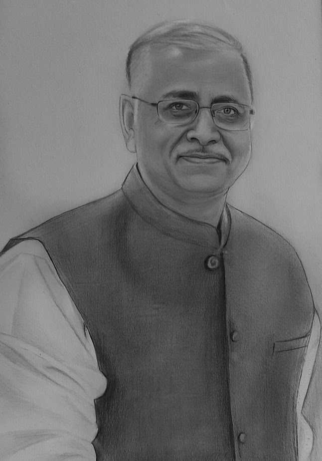 Real Handmade Sketch 8 x 12 Inch (No Ai )