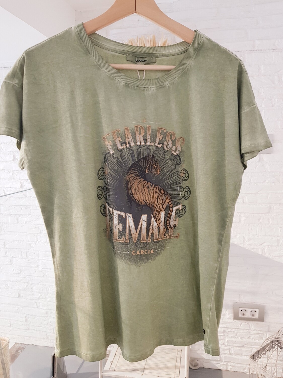 Camiseta Fearless Verde