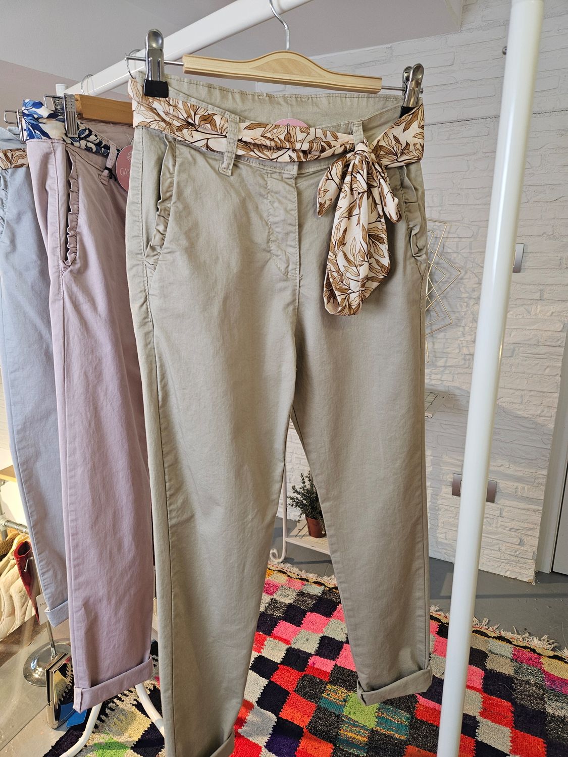 Pantalon Pañuelo Piedra