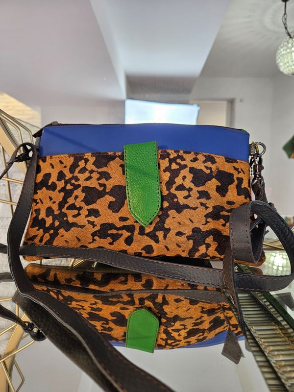 Bolso piel print