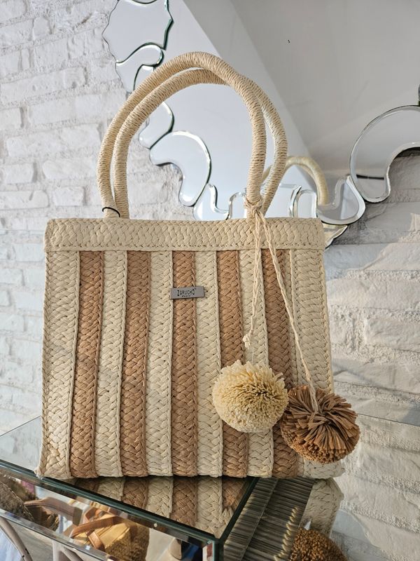 Bolso  rafia