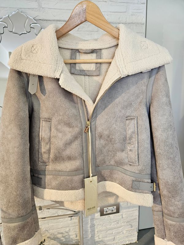 Pelliza corta Gris Pelliza corta Gris