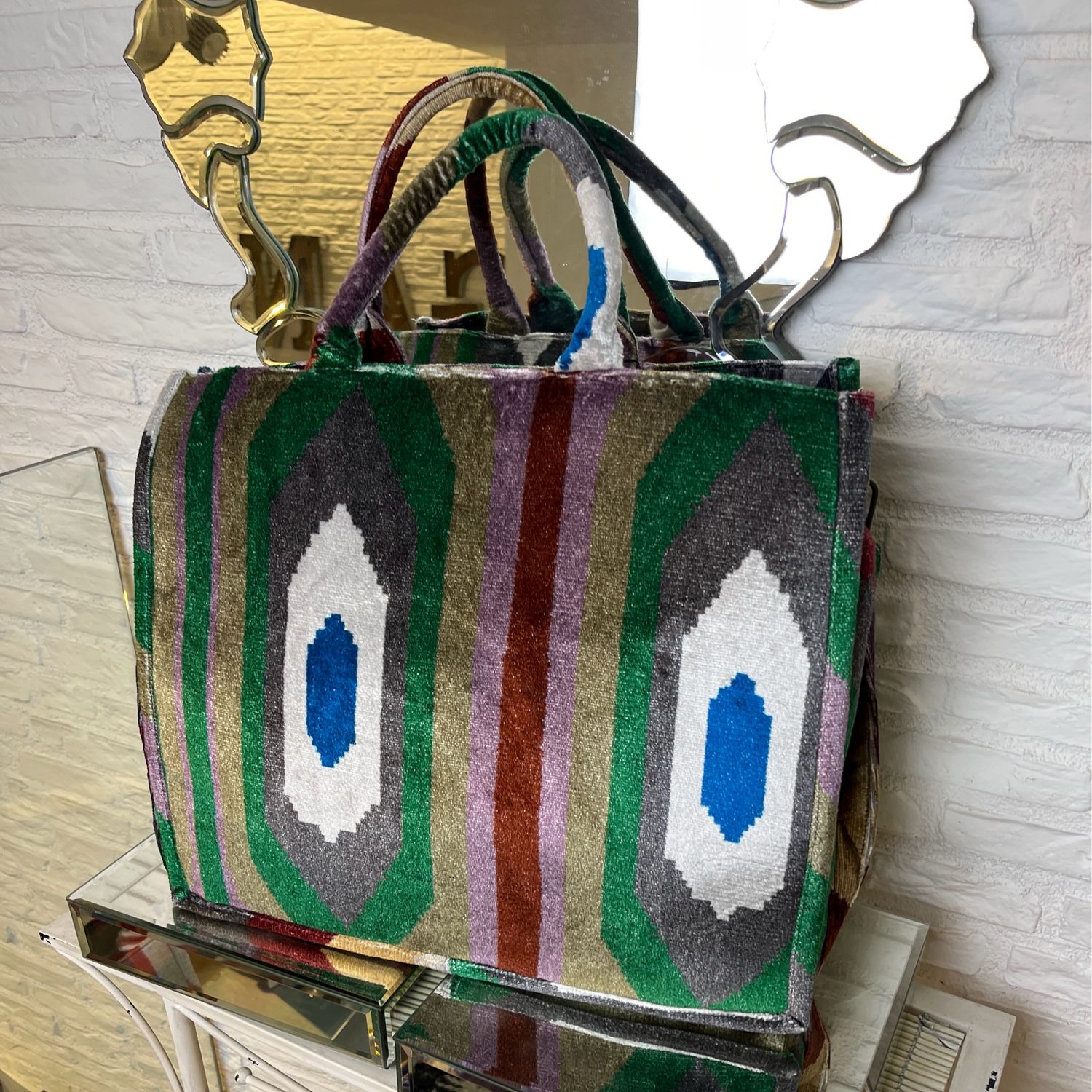 Bolso terciopelo