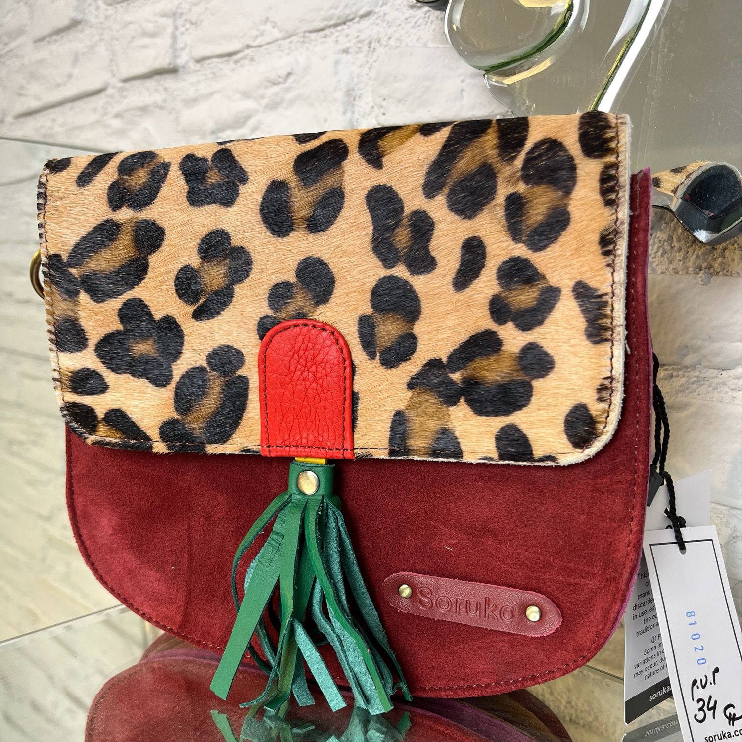 Bolso piel reciclada