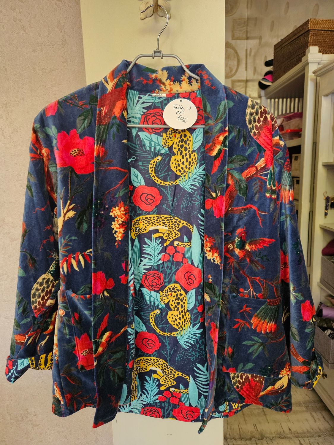 Chaqueta terciopelo