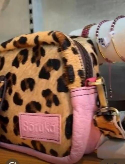 Bolso Rosa Animal Print Bolso Rosa Animal Print