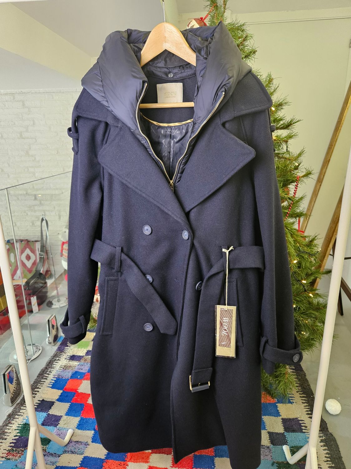 Abrigo Azul Marino