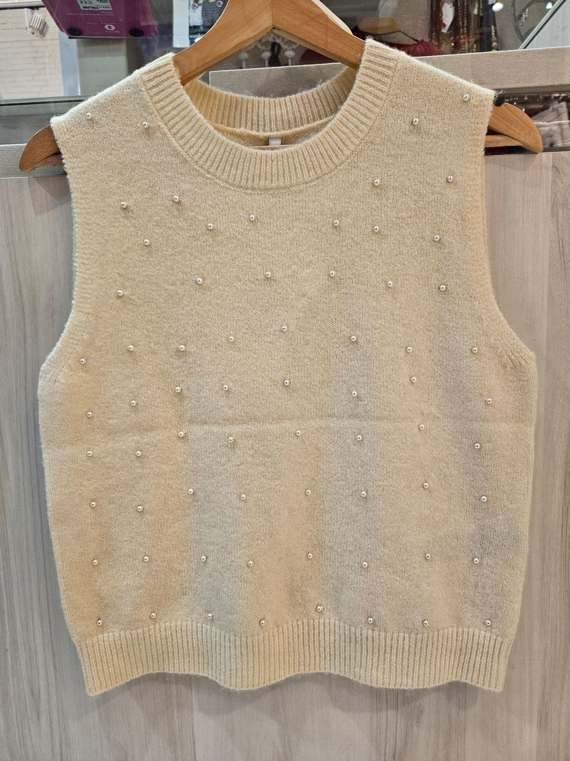 Chaleco perlas