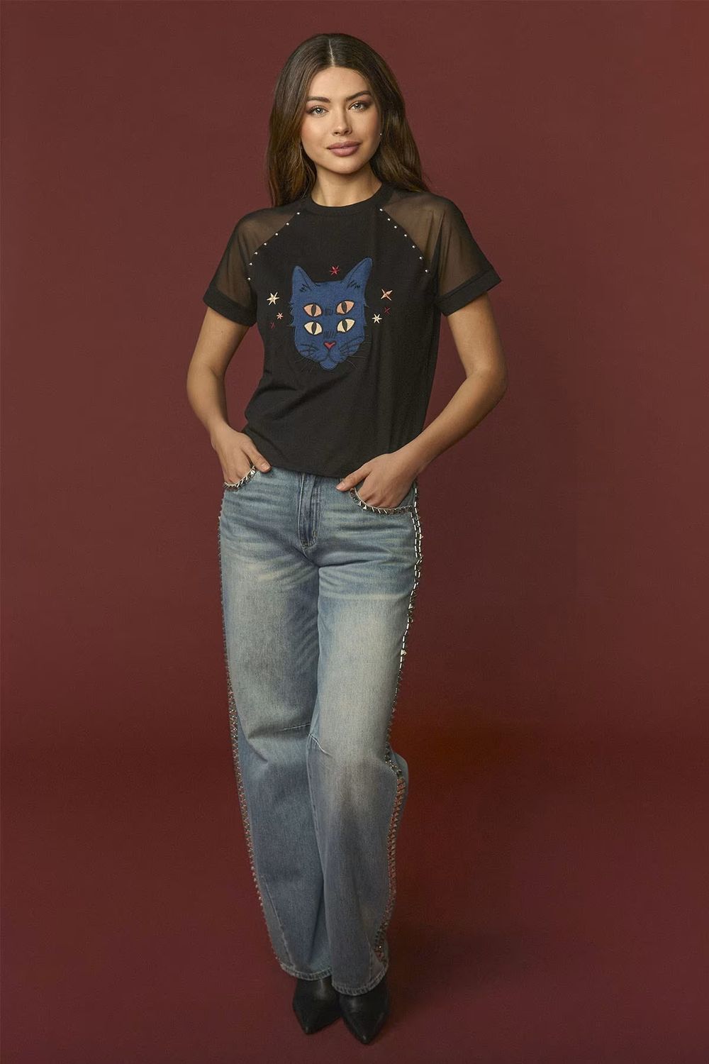BLUE LARRY TOP BLUE LARRY TOP