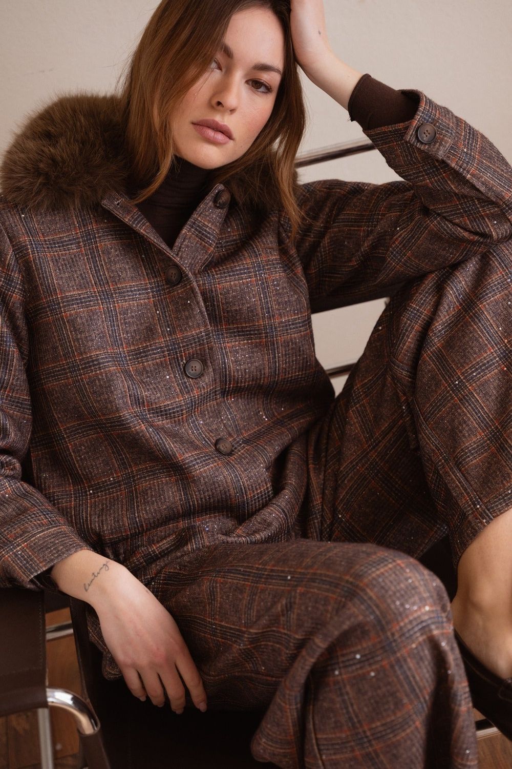 Chaqueta Cuadros