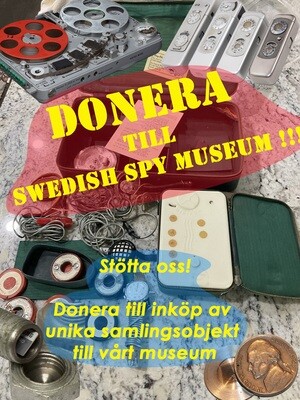 Donera till Swedish Spy Museum