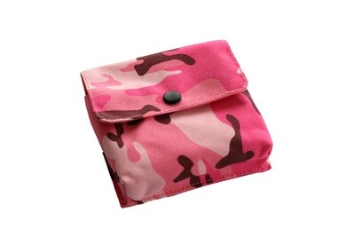 Bore-Blitz Tasche mit Druckknopf pink camouflage
130mm x 140 mm