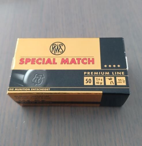 RWS Special Match Randfeuerpatrone Kal. 22