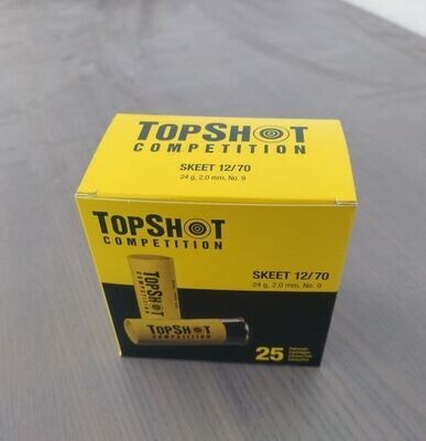 TOPSHOT Competition 12/70 Skeet 2,0mm 24g Schrot