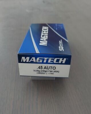Magtech .45 ACP FMJ 230gr