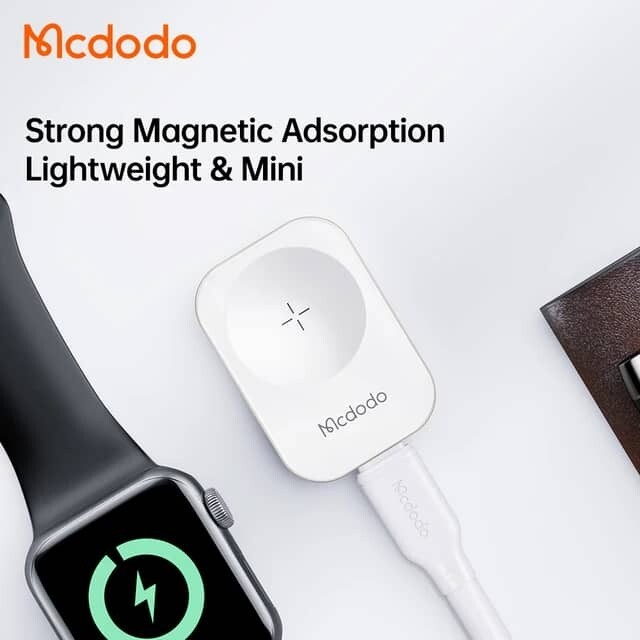 CHARGEUR RAPIDE POUR APPLE WATCH (CÂBLE LIGHTNING NON FOUNI)