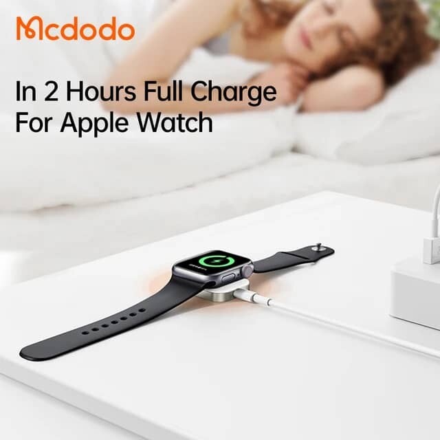 CHARGEUR RAPIDE POUR APPLE WATCH (CÂBLE LIGHTNING NON FOUNI)