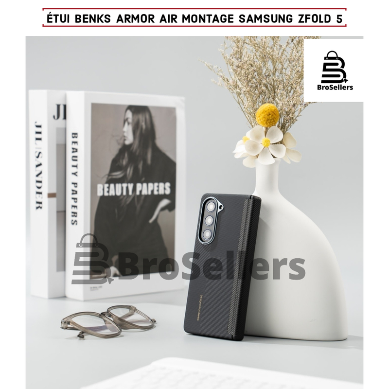 ÉTUI BENKS ARMOR AIR MONTAGE SAMSUNG ZFOLD 5