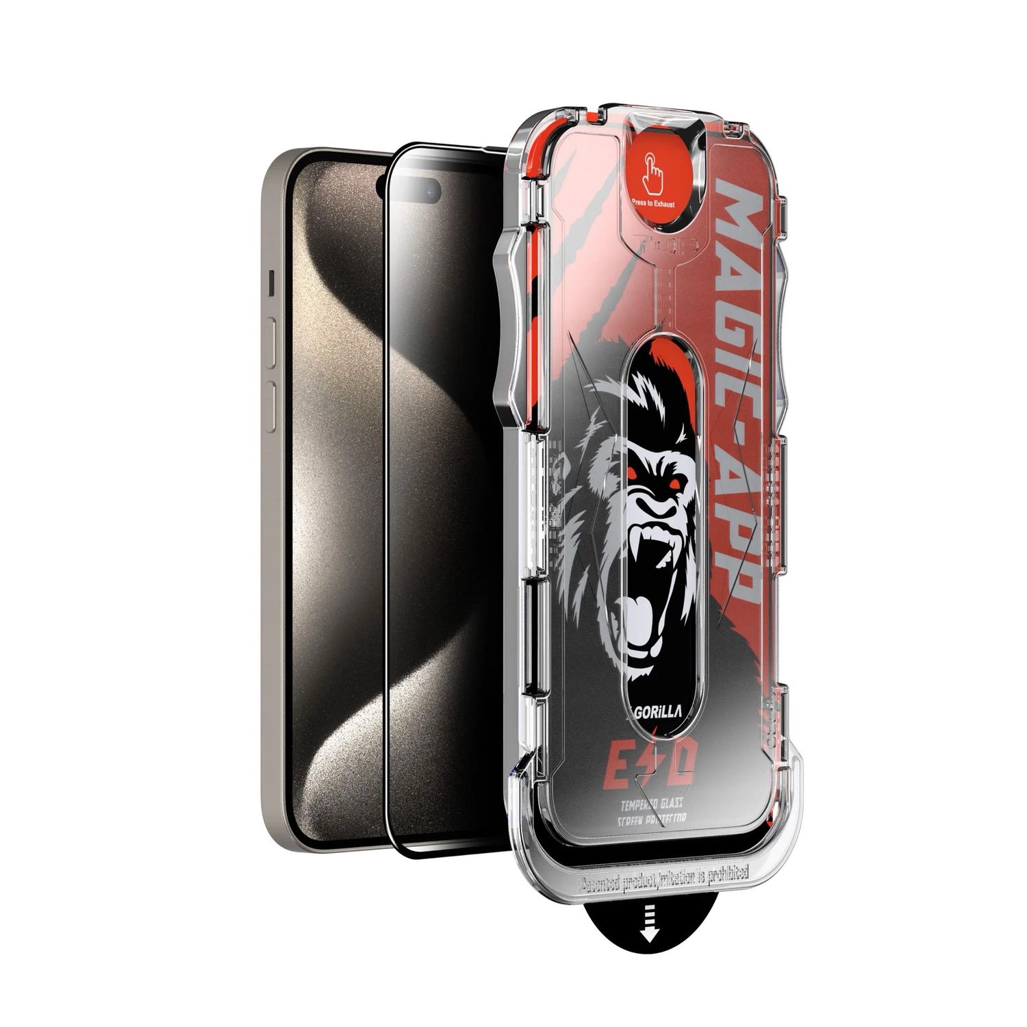 ANTICHOC HD MAGIC-APP POUR IPHONE 16 SERIES