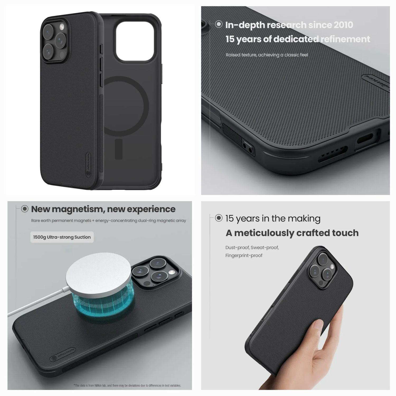 NILLKIN FROSTED IPHONE 16 SERIES