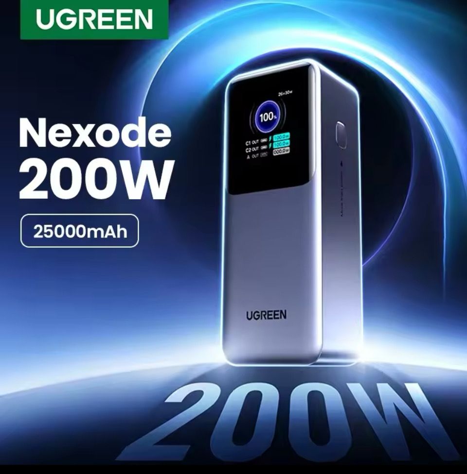 UGREEN 25.000 MAH ; 200W  NEXODE POWERBANK