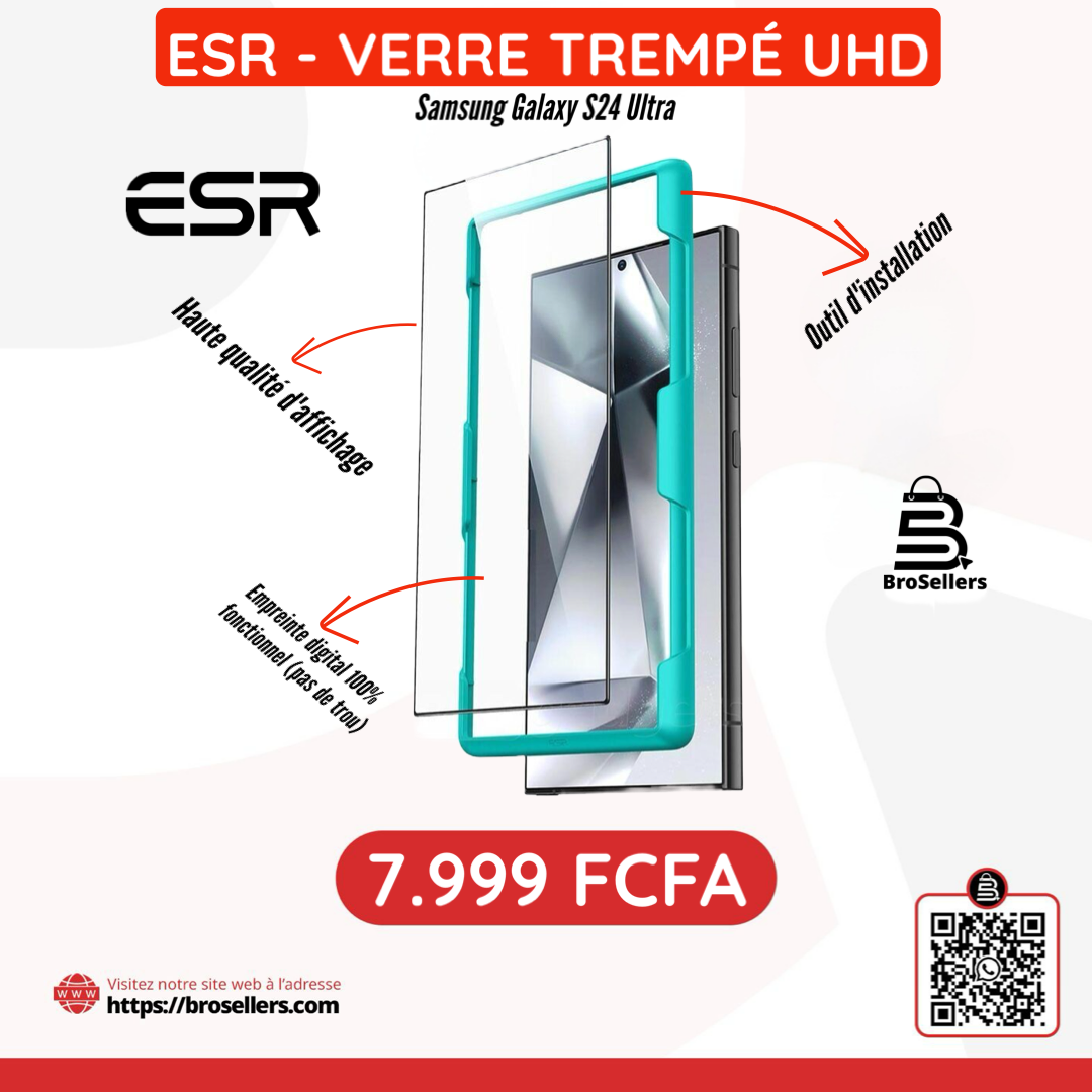 ESR VERRE TREMPÉ S24 ULTRA