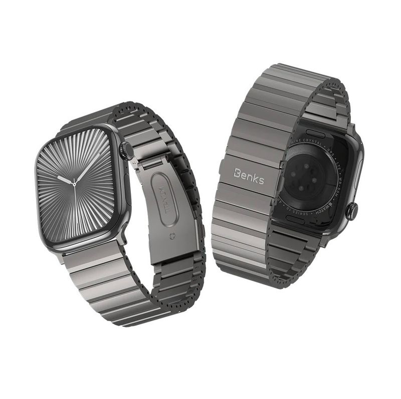 Benks Bracelet AeroTitan Titanium pour Apple watch 42/44/45/49mm