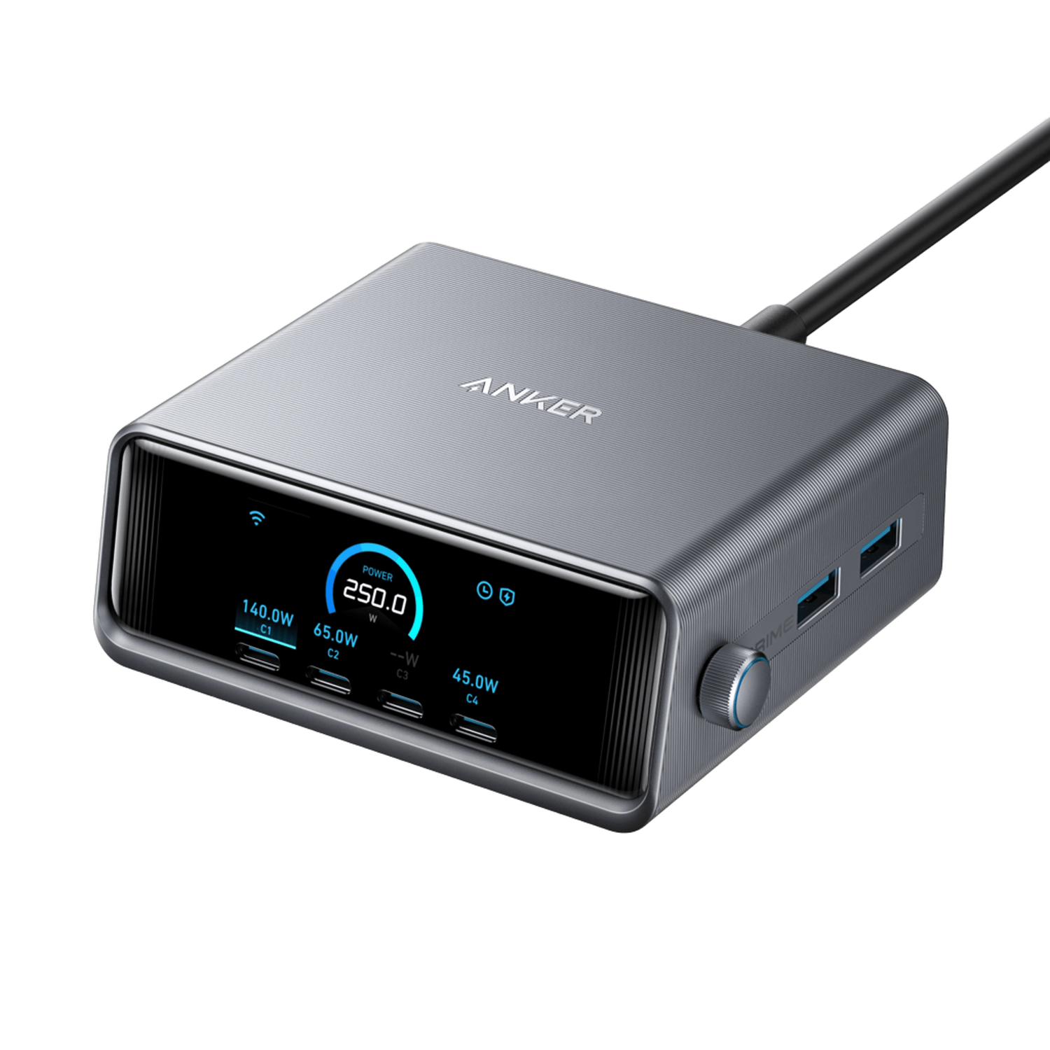 Chargeur Anker Prime (250 W, 6 ports, GaNPrime)