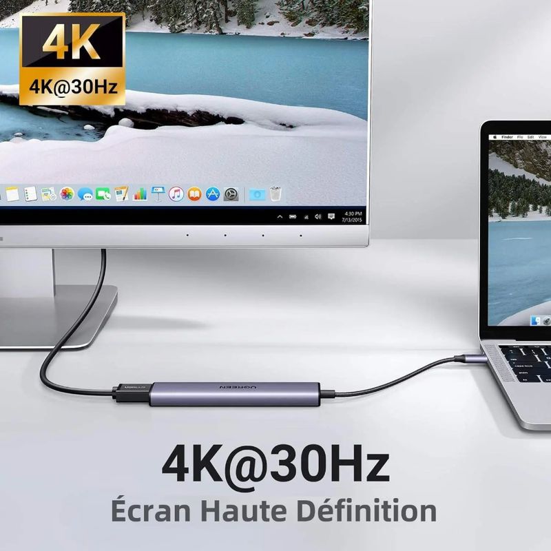 UGREEN HUB USB-C 100W