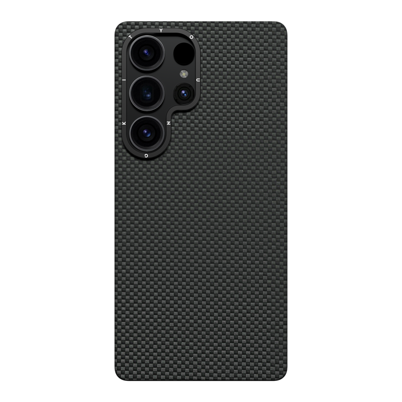 YOUNGKIT COQUE EN VÉRITABLE KEVLAR POUR S25 ULTRA
