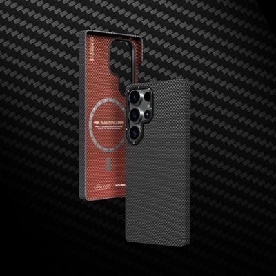 YOUNGKIT COQUE EN VÉRITABLE KEVLAR POUR S25 ULTRA