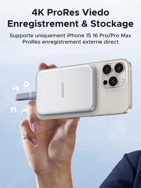 UGREEN BOÎTIER M.2 NVMe MagSafe