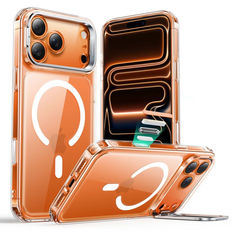 ESR Coque magnétique hybride classique pour iPhone 17 Pro Max (Bouton caméra control , support caméra)