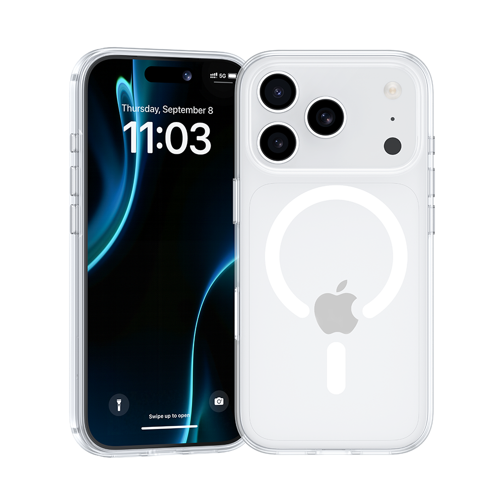 COQUE BENKS LUCENT ( CRISTAL) PRO POUR IPHONE 17 PRO /17 PRO MAX