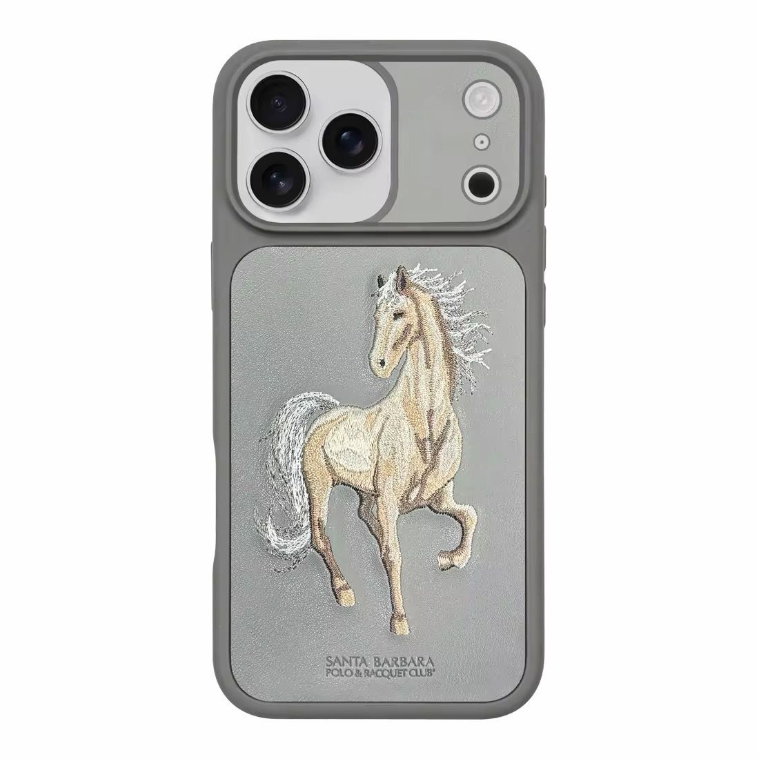 Étui Polo Gris pour iphone 17 pro