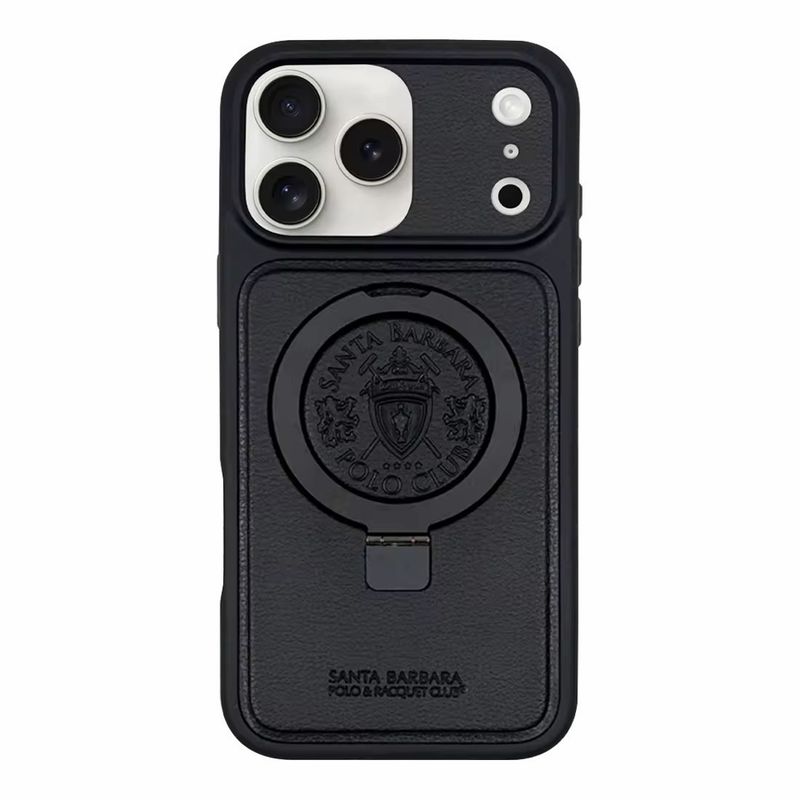 ÉTUI POLO NOIR POUR IPHONE 17 PRO MAX ÉTUI POLO NOIR POUR IPHONE 17 PRO MAX