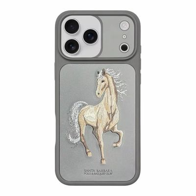 Étui Polo Gris pour iphone 17 pro max