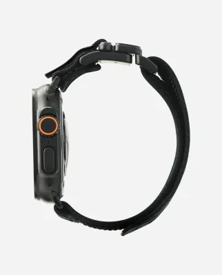 AULUMU C03 Titanium Mag Buckle Quick-Release Band-Black 45/46/49mm