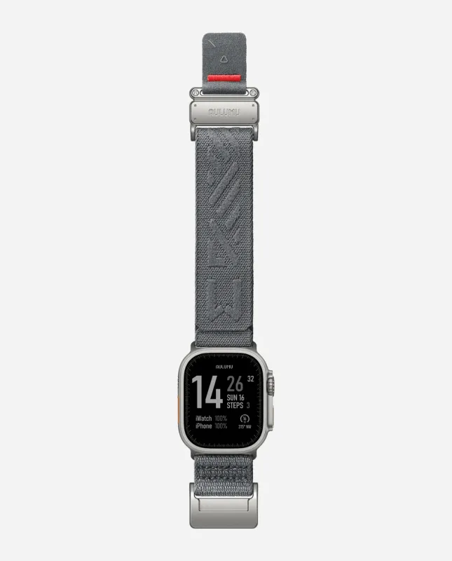 Aulumu C03 Titanium Mag Buckle Quick-Release Band-GRAY 45/46/49mm