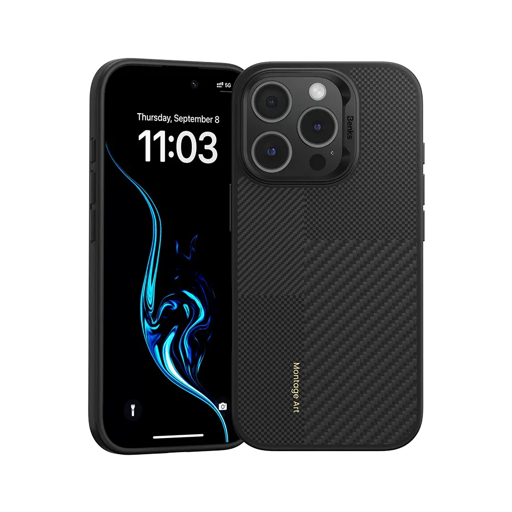 BENKS ARMOR PRO MONTAGE IPHONE 15 PRO MAX